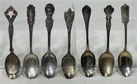 Sterling Silver Fraternal Spoons