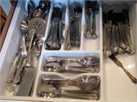 LENOX STAINLESS FLATWARE - THIS IS A LARGE LOT