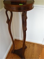 51" WOOD FERN STAND (MARKED ITALY)