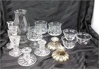 Crystal & Glass - Candle Holders, Glassware&More F