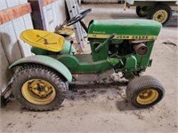 Late 1960's John Deere 110 Hydraulic Lift Riding -