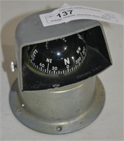 Vintage Airguide Aluminum Body Marine Compass