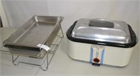 Large Warming Tray & Roaster Oven