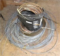 Lot Various Steel Cable