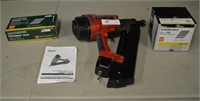 Tool Shop Clipped Head Air Nail Gun With Nails