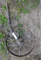 Antique 17" Steel Wheel