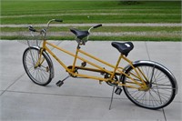 Vintage Vista Duo Single Speed Bicycle Built For 2