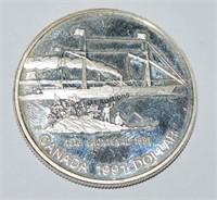 1991 Canada Silver Dollar Frontenac