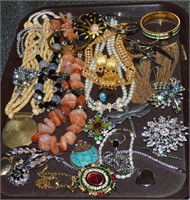 Lot Of Vintage Quality Costume Jewelry!