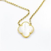 14k Gold Quatrefoil Necklace Van Cleef & Arpels