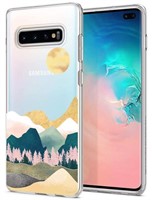 Unov Case for Samsung Galaxy S10 Transparent with
