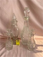 Crystal Decanter Botles