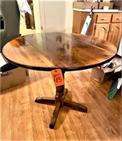 Round drop leaf table (local made)