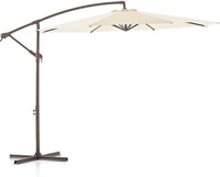 LE CONTE METZ 10 ft. Offset Hanging Patio Umbrella