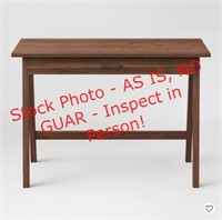 Paulo wood writing desk w/ drawer