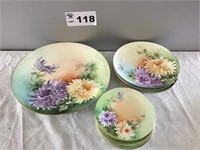 HANDPAINTED PLATES BY MYRTLE ANDREAS