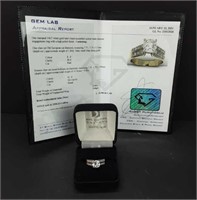 14KT WHITE GOLD LADY'S HAND ASSEMBLED CUSTOM MADE