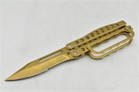 Butterfly Knife 440 Stainless Steel 6 1/4" Closed
