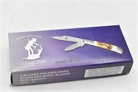 The Bone Collector 2 Blade Folding Knife 5"