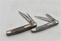 (2) Old Timer Pocket Knives