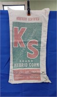 KS Canvas Seed Corn Bag