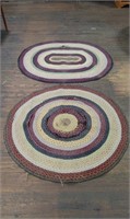 2 Early Hooked Rugs