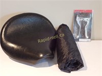 OEM Motorcycle Seat, Raincover & wide style Levers