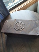 ANTIQUE SMALL METAL TOOL BOX