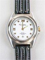 Pierre Cardin Leather Strap Watch