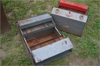 Metal tool boxes (2)