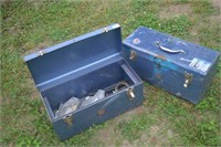 Metal tool boxes w/fittings