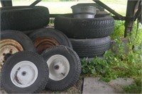 Tires & rims - m235/75R15 - Cart wheels