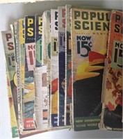 lot of popular science magazines