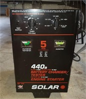 Solar 440a battery charger engine starter