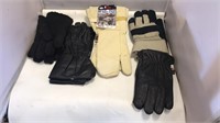 Set Of 5 Insulated Gloves