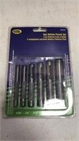 Brand New Tool Cache 6Pc Hollow Punch Set