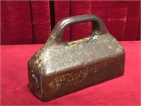 Antique 40lb Horse Stay - Tether Weight