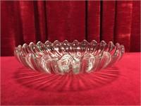 Viking Glass 12" Fruit Bowl
