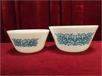 Federal 7" & 8" Mixing Bowls - Note Last Photo