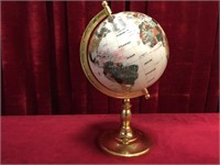 9" Gemstone World Globe