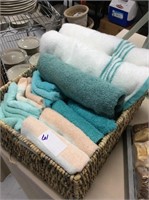 Basket of towels
