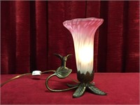 Brass Hummingbird Lamp