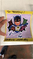 Batman print signed by Patrick Owsley
