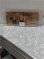 $1,000 Trump gold bucks
