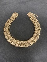 14K Woven Bracelet