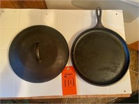 Lodge 10 1/2" old style griddle with lid