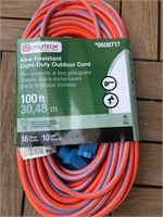 16 ga 100 ft outdoor cord