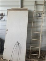 Metal doors & others, PVC, air tank, 2 tires,