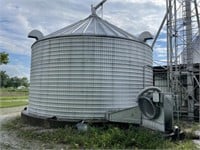 Complete 13000 bu Grain Bin System