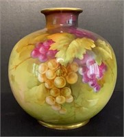 Royal Bonn Germany Vase Grape Motif